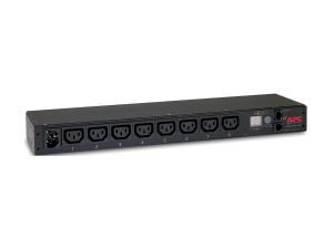 PDU en rack avec compteur APC AP7820B - Unité de distribution secteur (rack-montable) - CA 200/208/230 V - 2300 VA - Ethernet 10/100 - entrée : IEC 60320 C14 - connecteurs de sortie : 8 (power IEC 60320 C13) - 1U - 1.98 m cordon - pour P/N: SMTL1000RMI2UC, SMX1000C, SMX1500RM2UC, SMX1500RM2UCNC, SMX750C, SMX750CNC - AP7820B - Parasurtenseurs et PDU