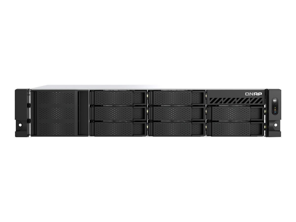 QNAP TS-855eU-RP - Serveur NAS - 8 Baies - rack-montable - SATA 6Gb/s - RAID RAID 0, 1, 5, 6, 10, 50, 60, RAID TP, TM - RAM 8 Go - Gigabit Ethernet / 2.5 Gigabit Ethernet - iSCSI support - 2U - TS-855EU-RP-8G - NAS