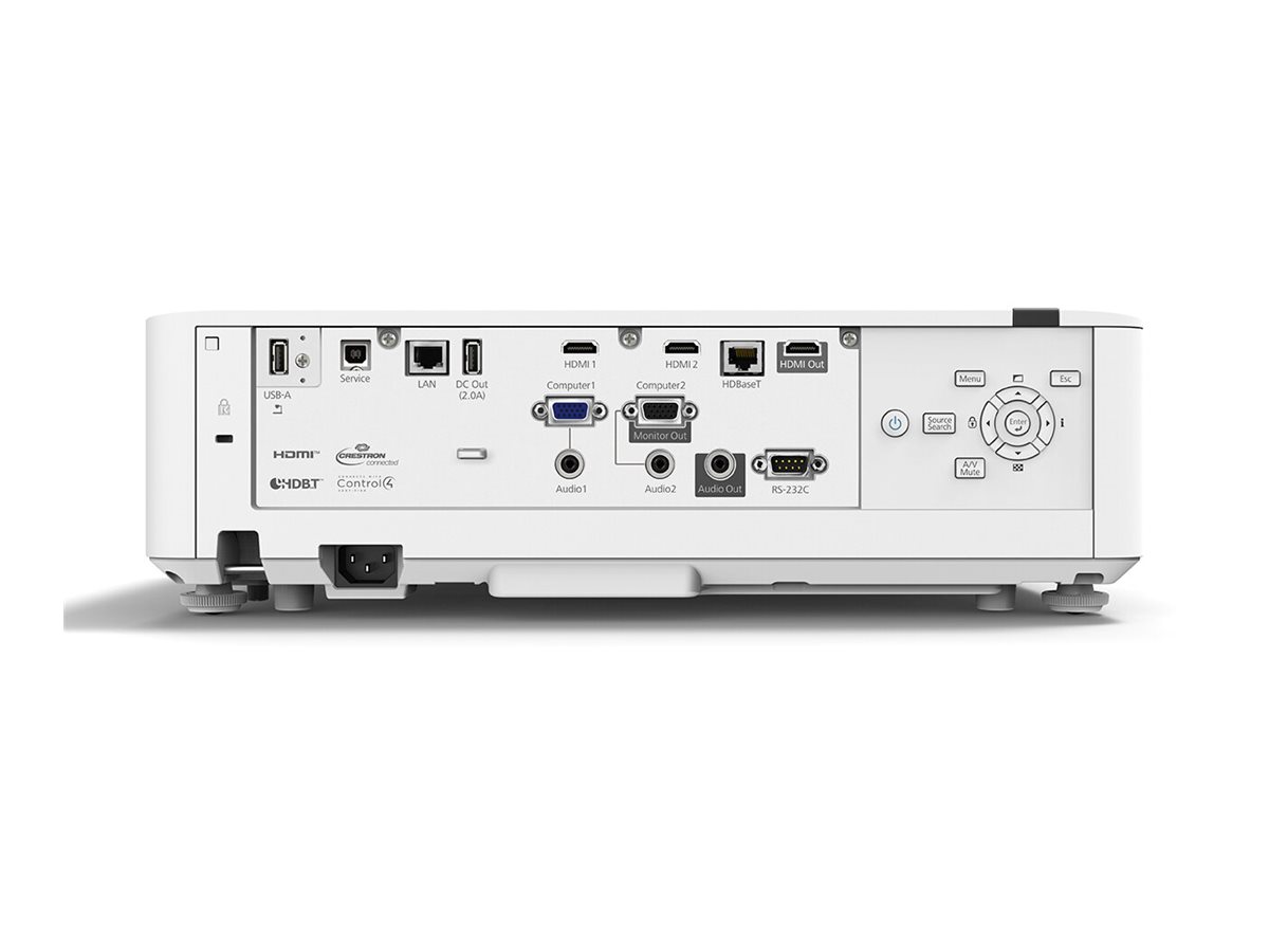 Epson EB-L630U - Projecteur 3LCD - 6200 lumens - WUXGA (1920 x 1200) - 16:10 - 1080p - LAN - blanc - V11HA26040 - Projecteurs numériques