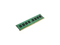Kingston ValueRAM - DDR4 - module - 16 Go - DIMM 288 broches - 2666 MHz / PC4-21300 - CL19 - 1.2 V - mémoire sans tampon - non ECC - KVR26N19S8/16 - DDR4
