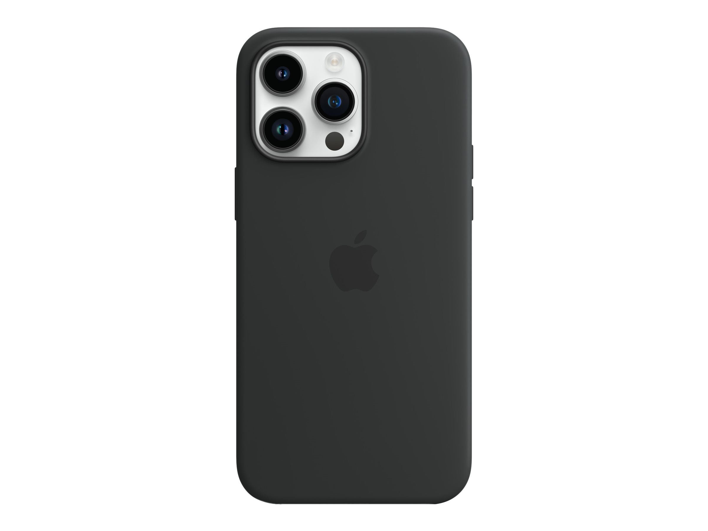 Apple - Coque de protection pour téléphone portable - avec MagSafe - silicone - noir minuit - pour iPhone 14 Pro Max - MPTP3ZM/A - Coques et étuis pour téléphone portable