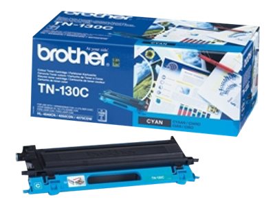 Brother TN130C - Cyan - original - cartouche de toner - pour Brother DCP-9040, 9042, 9045, HL-4040, 4050, 4070, MFC-9440, 9450, 9840 - TN130C - Cartouches de toner Brother