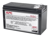 Cartouche de batterie de rechange APC #110 - Batterie d'onduleur - 1 x batterie - Acide de plomb - noir - pour P/N: BE650G2-CP, BE650G2-FR, BE650G2-GR, BE650G2-IT, BE650G2-SP, BE650G2-UK, BR650MI - APCRBC110 - Batteries UPS