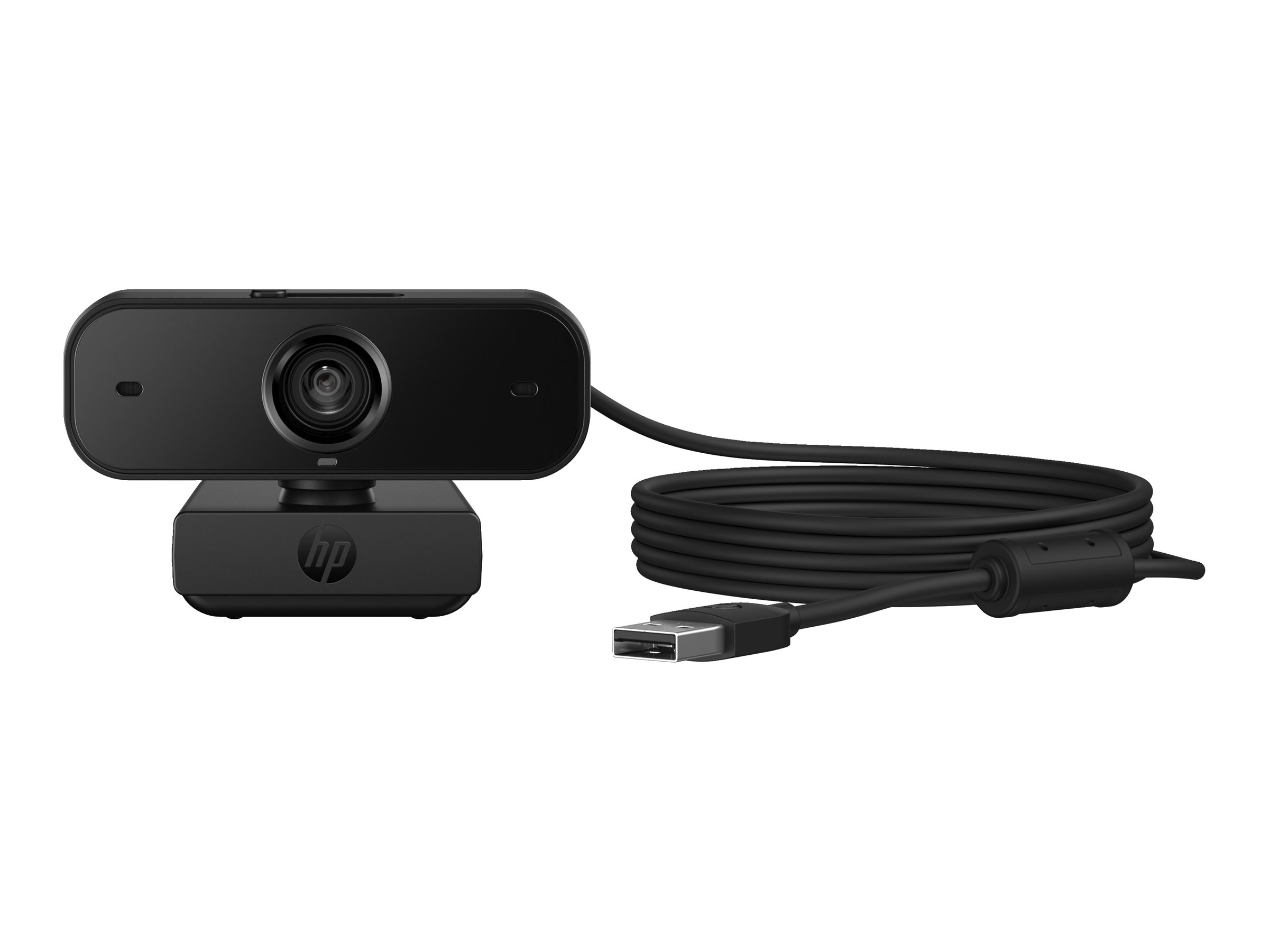 HP 435 - Webcam - panoramique / inclinaison - couleur - 2 MP - 1920 x 1080 - audio - USB 2.0 - 77B10AA#ABB - Webcams