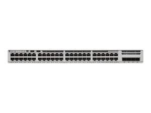 Cisco Catalyst 9200L - Network Essentials - commutateur - C3 - Géré - 48 x 10/100/1000 (PoE+) + 4 x 10 Gigabit SFP+ - Montable sur rack - PoE+ - C9200L-48P-4X-E - Concentrateurs et commutateurs gigabit