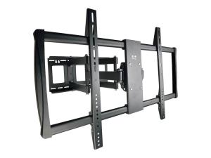 Eaton Tripp Lite Series Display TV Wall Monitor Mount Swivel/Tilt 60" to 100" TVs / EA / Flat-Screens - Support - pour Écran LCD - acier - noir - Taille d'écran : 60"-100" - montable sur mur - DWM60100XX - Montages pour TV et moniteur