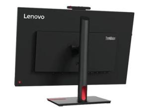 Lenovo ThinkVision T27hv-30 - Écran LED - 27" - 2560 x 1440 QHD - IPS - 300 cd/m² - 1000:1 - 4 ms - HDMI, DisplayPort, USB-C - haut-parleurs - noir corbeau - 63D6UAT3EU - Écrans d'ordinateur