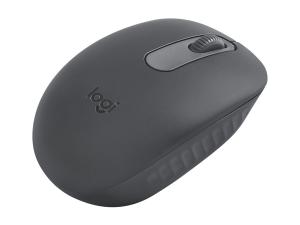 Logitech M196 - Souris - droitiers et gauchers - optique - 3 boutons - sans fil - Bluetooth - graphite - 910-007459 - Souris