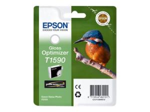 Epson T1590 Gloss Optimizer - 17 ml - original - blister - cartouche d'économie d'encre - pour Stylus Photo R2000 - C13T15904010 - Cartouches d'imprimante