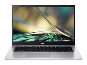 Acer Aspire 3 A317-54 - Intel Core i3 - 1215U / jusqu'à 4.4 GHz - Win 11 Home - UHD Graphics - 16 Go RAM - 512 Go SSD NVMe - 17.3" IPS 1920 x 1080 (Full HD) - Gigabit Ethernet - Wi-Fi 6 - Argent pur - clavier : Français - NX.K9YEF.01T - Ordinateurs portables