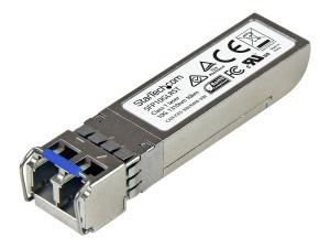 StarTech.com Module de transceiver SFP+ à fibre optique 10 Gigabit - Compatible Cisco SFP-10G-LR - Monomode LC - Mini GBIC - 10 km - Module transmetteur SFP+ (équivalent à : Cisco SFP-10G-LR) - 10GbE - 10GBase-LR - mode unique LC - jusqu'à 10 km - 1310 nm - pour P/N: PEX10GSFP - SFP10GLRST - Transmetteurs optiques