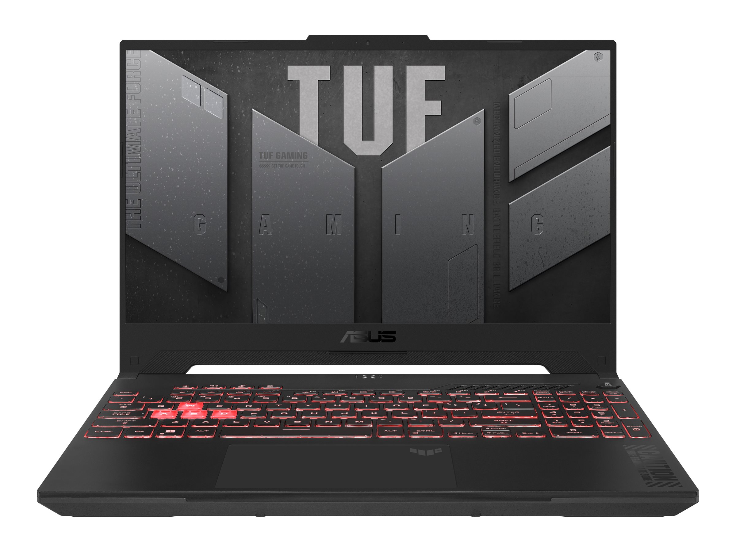 ASUS TUF Gaming A15 TUF507NUR-DRLP064W - AMD Ryzen 7 - 7435HS / jusqu'à 4.5 GHz - Win 11 Home - GF RTX 4050 - 16 Go RAM - 1 To SSD NVMe - 15.6" 1920 x 1080 (Full HD) @ 144 Hz - Éthernet - Wi-Fi 6E, Bluetooth - gris jaeger - 90NR0JP8-M003X0 - Ordinateurs portables