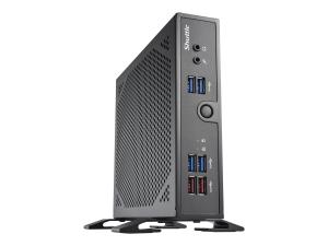 Shuttle XPC slim DS50U3 - Barebone - Slim-PC - 1 x Core i3 i3-1315U / jusqu'à 4.5 GHz - RAM 0 Go - UHD Graphics - Gigabit Ethernet, 2.5 Gigabit Ethernet - noir - DS50U3 - Mini-systèmes