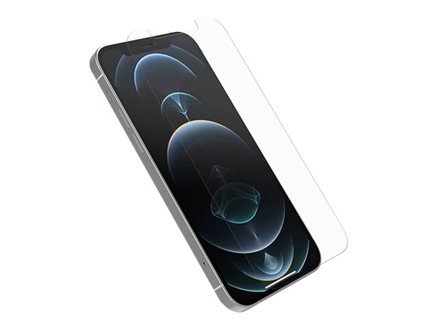 OtterBox Alpha Glass - Protection d'écran pour téléphone portable - verre - clair - pour Apple iPhone 12, 12 Pro - 77-83284 - Accessoires pour téléphone portable