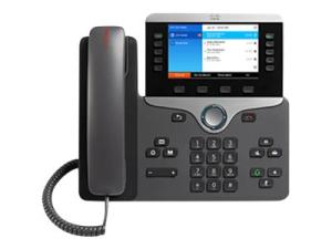 Cisco IP Phone 8841 - Téléphone VoIP - SIP, RTCP, RTP, SRTP, SDP - 5 lignes - CP-8841-3PCC-K9= - Téléphones VoIP