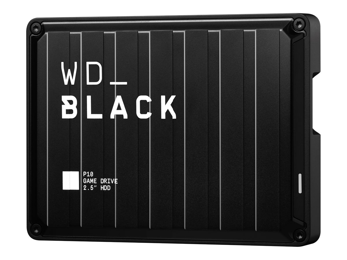 WD_BLACK P10 Game Drive WDBA3A0040BBK - Disque dur - 4 To - externe (portable) - USB 3.2 Gen 1 - noir - WDBA3A0040BBK-WESN - Disques durs externes