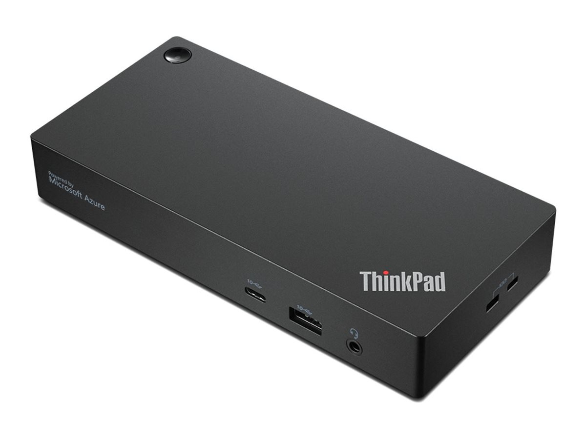 Lenovo ThinkPad Universal USB-C Smart Dock - ThinkSmart Edition - Station d'accueil - USB-C - HDMI, DP - 1GbE - 135 Watt - CRU - Europe - 40BN0135EU - Stations d'accueil pour ordinateur portable