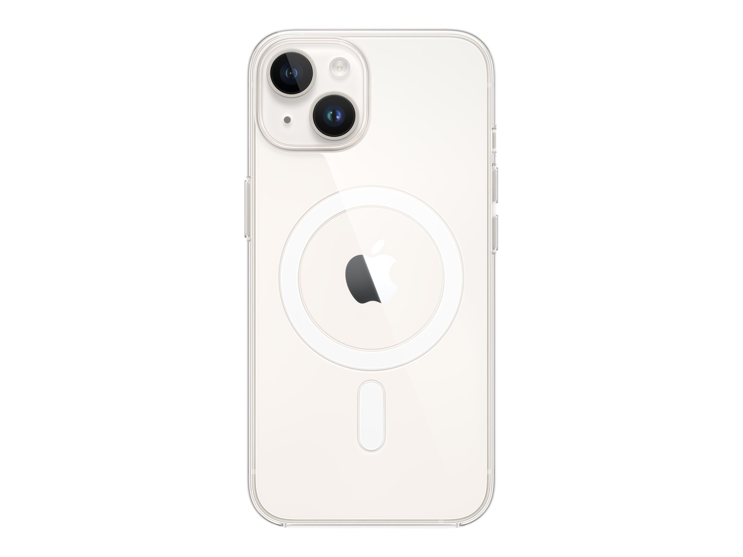 Apple - Coque de protection pour téléphone portable - avec MagSafe - polycarbonate - clair - pour iPhone 14 - MPU13ZM/A - Coques et étuis pour téléphone portable