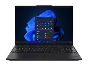 Lenovo ThinkPad L16 Gen 1 21L3 - Conception de charnière à 180 degrés - Intel Core Ultra 7 - 155U / jusqu'à 4.8 GHz - Win 11 Pro - Intel Graphics - 32 Go RAM - 1 To SSD TCG Opal Encryption 2, NVMe - 16" IPS 1920 x 1200 - Gigabit Ethernet - Wi-Fi 6E, Bluetooth - noir - clavier : Français - avec 1 an de support Premier Lenovo - 21L3002WFR - Ordinateurs portables