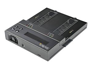 StarTech.com Duplicateur et Nettoyeur Disque M.2 SATA & M.2 NVMe - Duplicator/Eraser HDD/SSD Disques SATA M.2 PCIe AHCI/NVMe, M.2, SATA 2.5/3.5" - Duplicateur/Effaceur Externe, TAA (SM2DUPE11) - Duplicateur/effaceur de disque dur SSD - 4 Baies (SATA-600 / PCI Express (NVMe)) - Conformité TAA - SM2DUPE11 - NAS