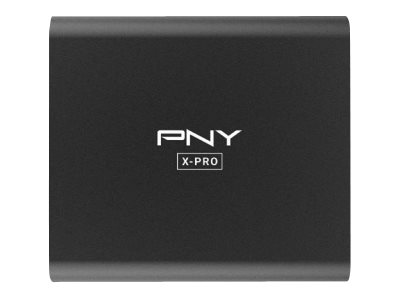 PNY X-PRO - SSD - 500 Go - externe (portable) - USB 3.2 Gen 2x2 - PSD0CS2260-500-RB - Disques SSD