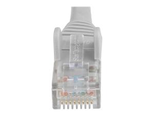 StarTech.com Câble Ethernet CAT6 3m - LSZH (Low Smoke Zero Halogen) - Cordon RJ45 UTP Anti-accrochage 10 GbE LAN - Câble Réseau Internet 650MHz 100W PoE - Gris - Snagless - 24AWG (N6LPATCH3MGR) - Cordon de raccordement - RJ-45 (M) pour RJ-45 (M) - 3 m - 6 mm - UTP - CAT 6 - sans crochet - gris - N6LPATCH3MGR - Câbles de raccordement