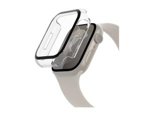 Belkin SCREENFORCE TemperedCurve - Pare-chocs pour montre intelligente - protecteur d'écran - polycarbonate, verre trempé (9H) - clair - pour Apple Watch (40 mm, 41 mm) - OVG003ZZCL - Sacs multi-usages