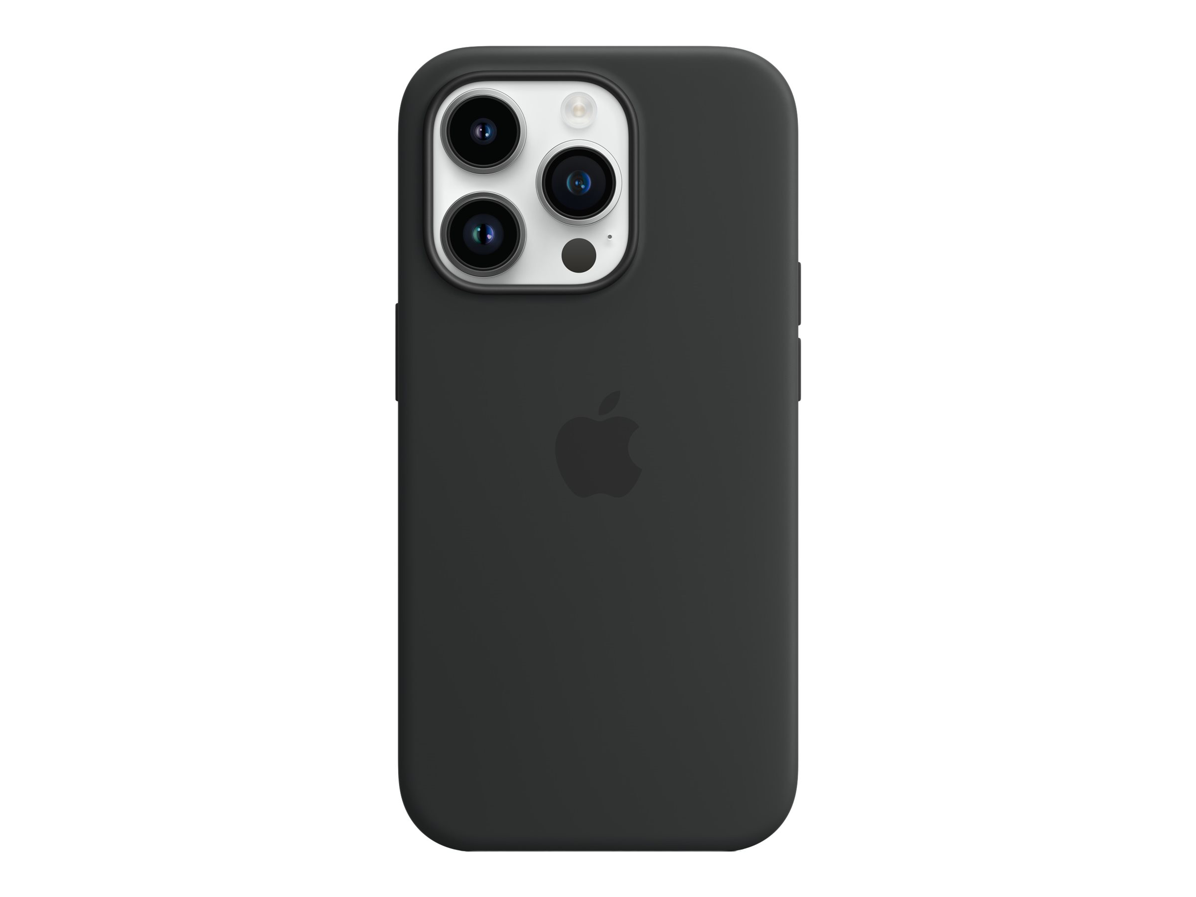 Apple - Coque de protection pour téléphone portable - avec MagSafe - silicone - noir minuit - pour iPhone 14 Pro - MPTE3ZM/A - Coques et étuis pour téléphone portable