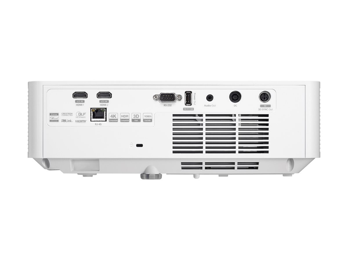 Optoma ZH430UST - Projecteur DLP - laser - 3D - 4000 lumens - Full HD (1920 x 1080) - 16:9 - 1080p - objectif à ultra courte focale - blanc - E9PD7M601EZ1 - Projecteurs DLP