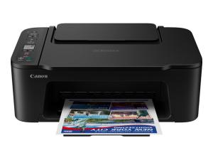 Canon PIXMA TS3750i - Imprimante multifonctions - couleur - jet d'encre - Legal (216 x 356 mm)/A4 (210 x 297 mm) (original) - A4/Legal (support) - jusqu'à 7.7 ipm (impression) - 60 feuilles - Wi-Fi(n), USB 2.0 - noir - 6671C006 - Imprimantes multifonctions