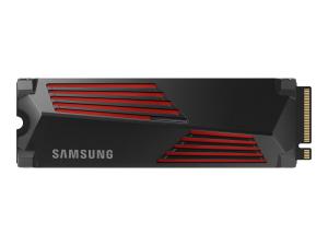 Samsung 990 PRO MZ-V9P1T0GW - SSD - chiffré - 1 To - interne - M.2 2280 - PCIe 4.0 x4 (NVMe) - AES 256 bits - TCG Opal Encryption 2.0 - dissipateur de chaleur intégré - MZ-V9P1T0GW - Disques SSD