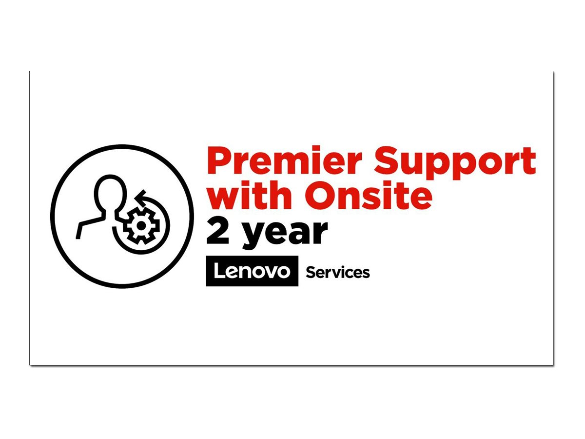 Lenovo Premier Support - Contrat de maintenance prolongé - pièces et main d'oeuvre - 2 années - sur site - temps de réponse : NBD - pour S200; V130-20IGM AIO; V330-20ICB AIO; V530-22ICB AIO; V530-24ICB AIO; V540-24IWL AIO - 5WS0W89684 - Options de service informatique