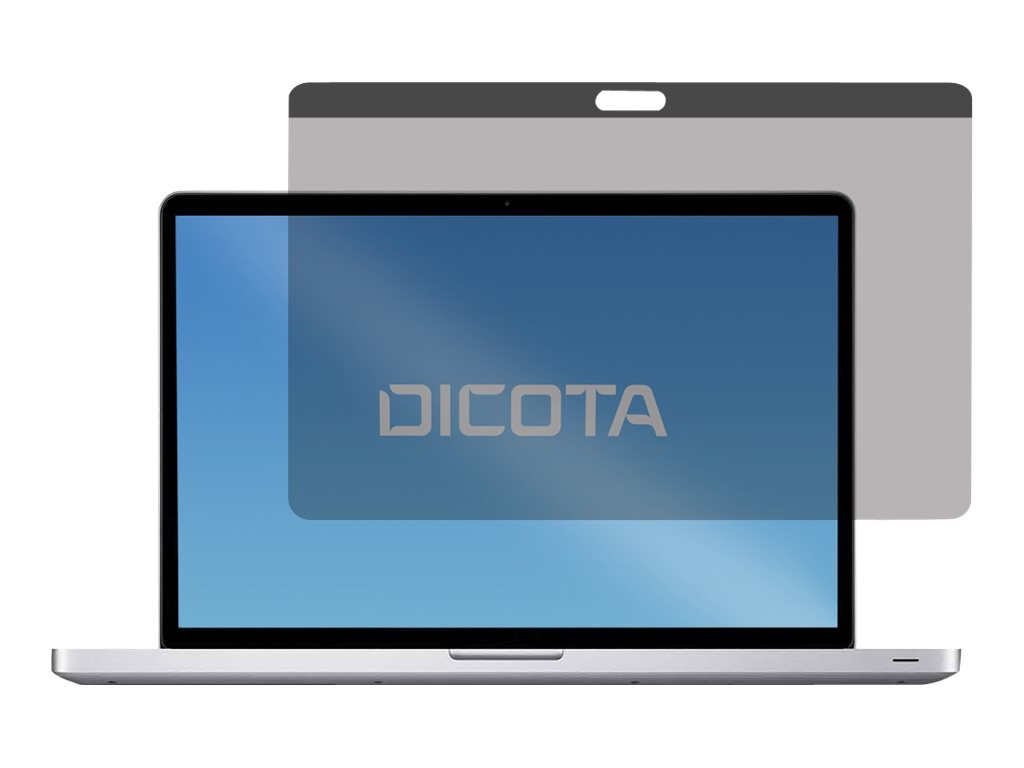 DICOTA Secret - Filtre de confidentialité pour ordinateur portable - à double sens - amovible - magnétique - 13" - noir - pour Apple MacBook Air 13.3" (Late 2018); MacBook Pro 13.3" (Late 2016, Mid 2017, Mid 2018) - D31591 - Accessoires pour ordinateur portable et tablette