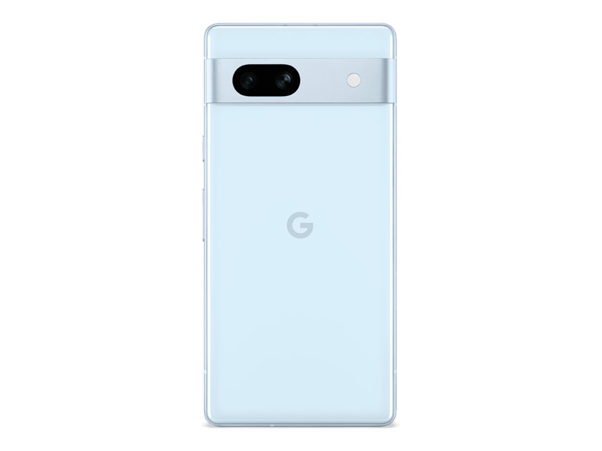 Google Pixel 7a - 5G smartphone - double SIM - RAM 8 Go / Mémoire interne 128 Go - écran OEL - 6.1" - 2400 x 1080 pixels (90 Hz) - 2x caméras arrière 64 MP, 13 MP - front camera 13 MP - Océan - GA04275-GB - Smartphones 5G