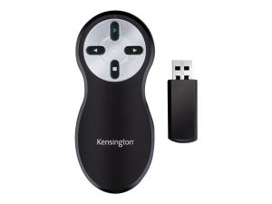 Kensington Wireless Presenter - Télécommande de présentation - 4 boutons - RF - K33373EU - Télécommandes