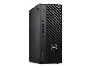 Dell Precision 3280 - CFF 1 x Core i7 i7-14700 / jusqu'à 5.4 GHz - vPro Enterprise - RAM 16 Go - SSD 512 Go - NVMe, Class 40 - T1000 - Gigabit Ethernet - Win 11 Pro - moniteur : aucun - noir, noir (clavier) - BTS - avec 3 ans de service de base sur site après un diagnostic à distance avec assistance uniquement matérielle - D8W9H - Ordinateurs de bureau