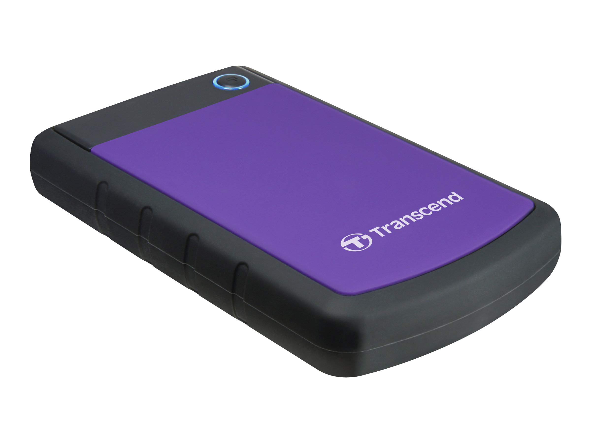 Transcend StoreJet 25H3P - Disque dur - 2 To - externe (portable) - 2.5" - USB 3.0 - violet brillant - TS2TSJ25H3P - Disques durs externes