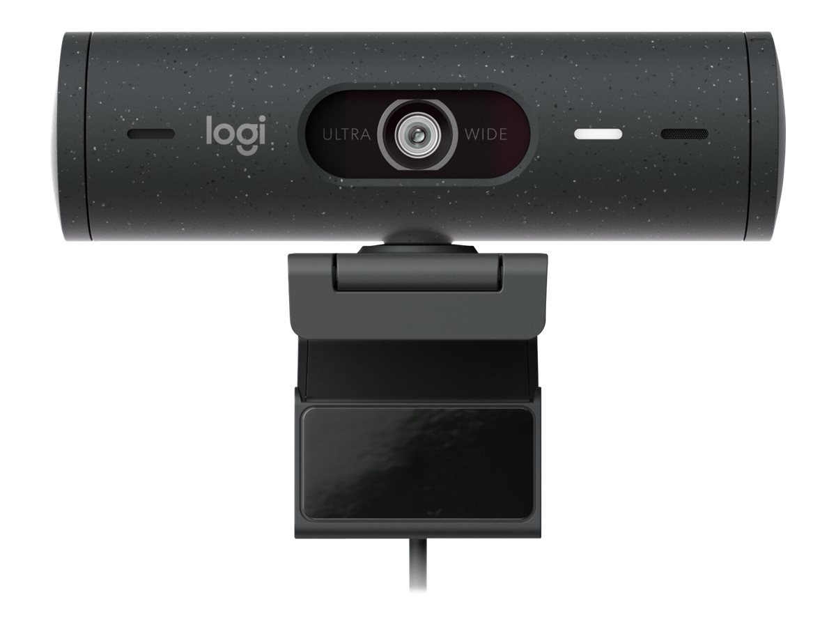 Logitech BRIO 505 - Webcam - couleur - 4 MP - 1920 x 1080 - 720p, 1080p - audio - USB-C - 960-001459 - Webcams