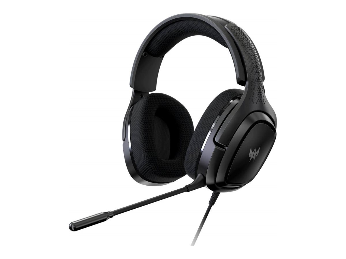 Acer Predator Galea 365 (PHW210) - Micro-casque - canal 7.1 - circum-aural - filaire - USB, jack 3,5mm - noir - GP.HDS11.01L - Écouteurs