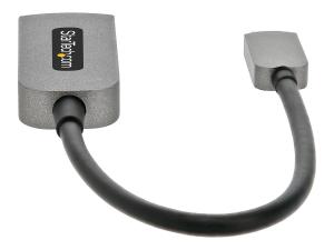 StarTech.com Adaptateur USB  C vers HDMI - Vidéo 4K 60Hz, HDR10 - Dongle USB vers HDMI 2.0b - USB Type-C DP Alt Mode vers Écrans/Affichage/TV - Convertisseur USB vers HDMI (USBC-HDMI-CDP2HD4K60) - Adaptateur vidéo - 24 pin USB-C mâle pour HDMI femelle - 13 cm - gris sidéral - actif, support pour 4K60Hz (3840 x 2160) - USBC-HDMI-CDP2HD4K60 - Accessoires pour téléviseurs