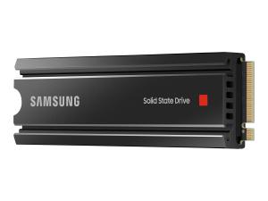 Samsung 980 PRO MZ-V8P1T0CW - SSD - chiffré - 1 To - interne - M.2 2280 - PCIe 4.0 x4 (NVMe) - mémoire tampon : 1 Go - AES 256 bits - TCG Opal Encryption 2.0 - MZ-V8P1T0CW - Disques SSD