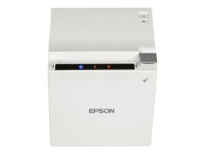 Epson TM m30II (121) - Imprimante de reçus - thermique en ligne - Rouleau (7,95 cm) - 203 x 203 ppp - jusqu'à 250 mm/sec - USB 2.0, LAN, NFC, hôte USB 2.0 - outil de coupe - blanc - C31CJ27121 - Imprimantes de reçus POS