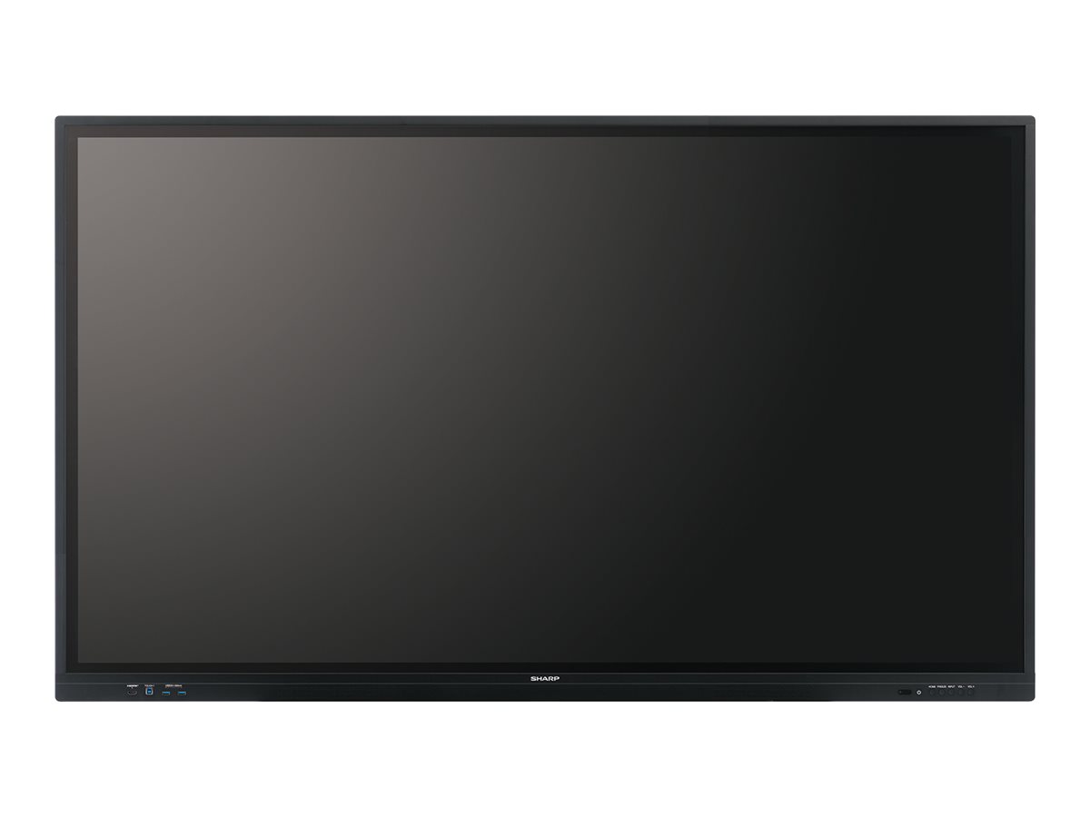 Sharp PN-LC652 - Classe de diagonale 65" LC Series écran LCD rétro-éclairé par LED - interactive - avec écran tactile (multi-touches) - 4K UHD (2160p) 3840 x 2160 - Direct LED - 60005890 - Écrans LCD/LED grand format