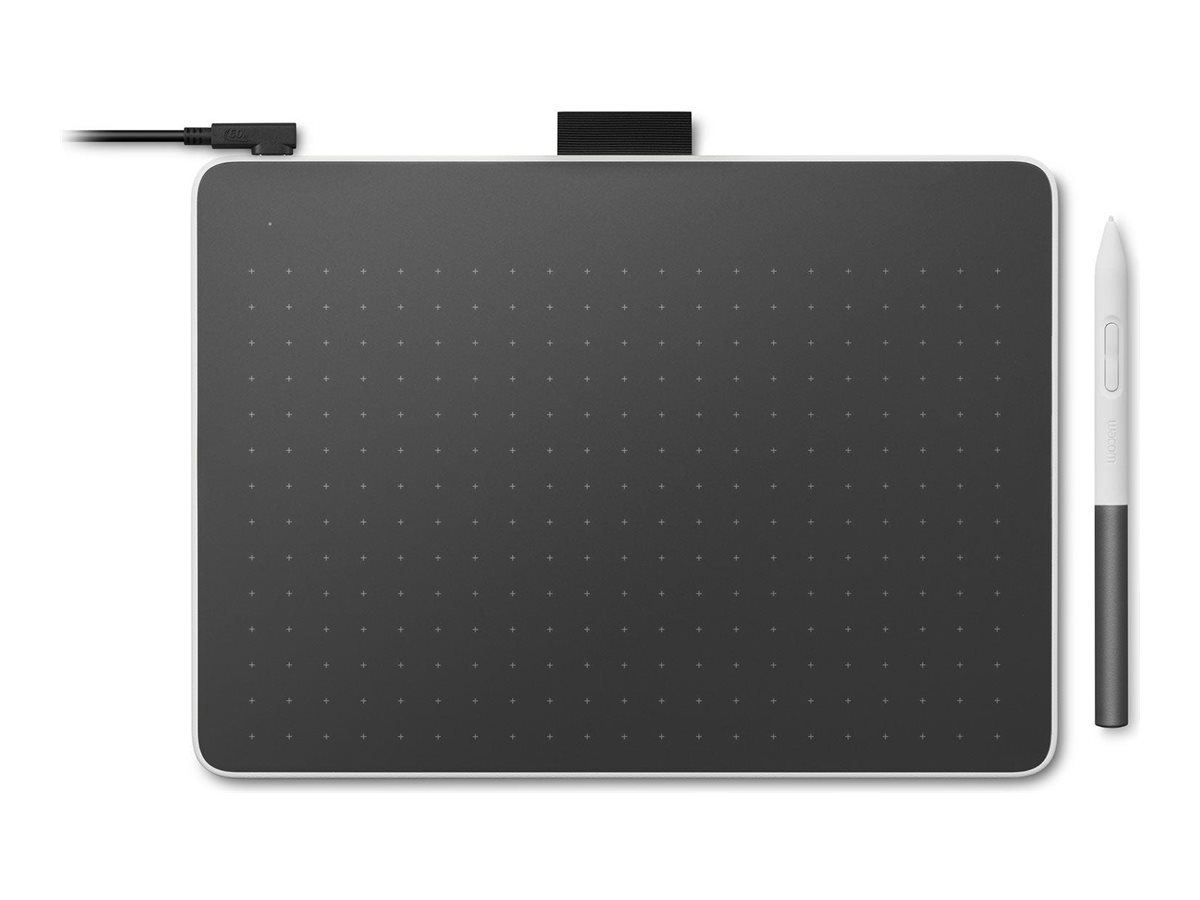 Wacom One Medium - Numériseur - électromagnétique - sans fil, filaire - USB-C, Bluetooth 5.1 - carton FSC - CTC6110WLW2B - Tablettes graphiques et tableaux blancs