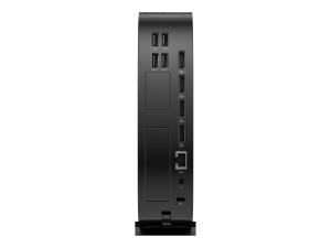 HP Elite t755 - Client léger - SFF 1 x Ryzen Embedded V2546 / jusqu'à 3.95 GHz - RAM 8 Go - flash 32 Go - eMMC - Radeon RX 6300 - Gigabit Ethernet - HP ThinPro - moniteur : aucun - 9J3X1AA#ABF - Clients légers