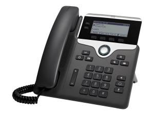 Cisco IP Phone 7821 - Téléphone VoIP - SIP, SRTP - 2 lignes - CP-7821-K9= - Téléphones filaires