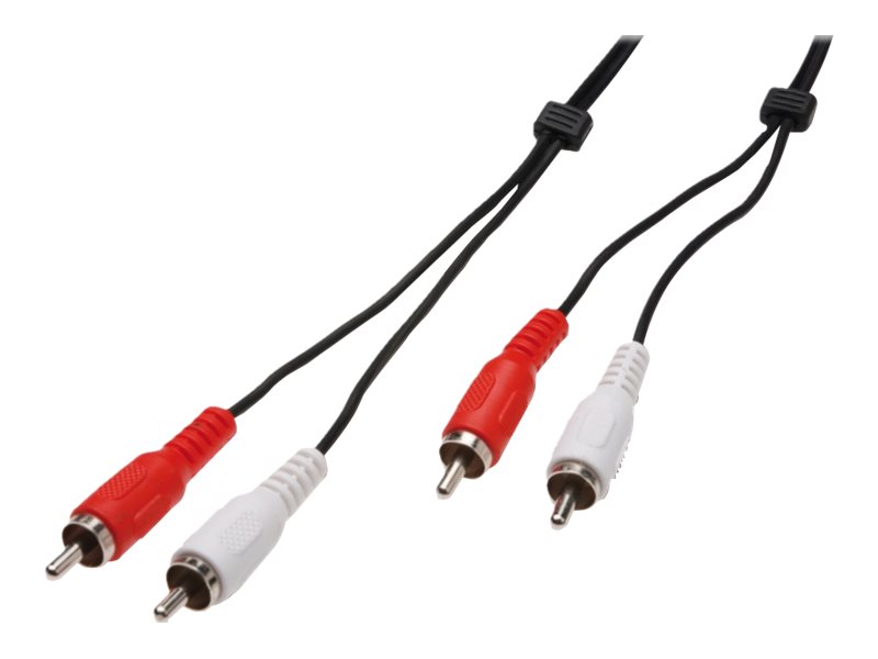 Uniformatic - Câble audio - RCA x 2 mâle pour RCA x 2 mâle - 5 m - 40295 - Accessoires pour systèmes audio domestiques