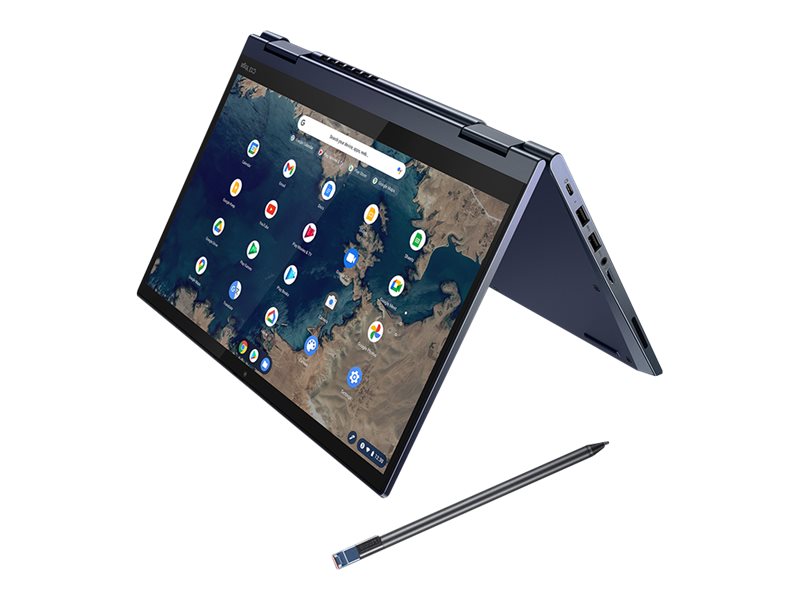 Lenovo Rechargeable USI Pen - Stylo numérique - noir - boîtier marron - pour ThinkCentre M75t Gen 2; ThinkPad C13 Yoga Gen 1 Chromebook Enterprise - 4X81C68706 - Dispositifs de pointage
