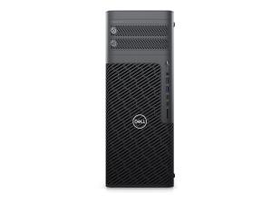 Dell Precision 7875 Tower - Tour 1 x Ryzen ThreadRipper PRO 7945WX / jusqu'à 5.3 GHz - RAM 64 Go - SSD 2 To - NVMe, Class 40 - aucun graphique - Gigabit Ethernet, 10 Gigabit Ethernet - Win 11 Pro - moniteur : aucun - noir - avec 3 ans de service ProSupport de Dell - NJW15 - Ordinateurs de bureau