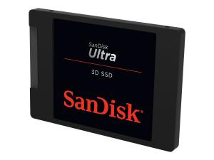 SanDisk Ultra 3D - SSD - 500 Go - interne - 2.5" - SATA 6Gb/s - SDSSDH3-500G-G26 - Disques durs pour ordinateur portable